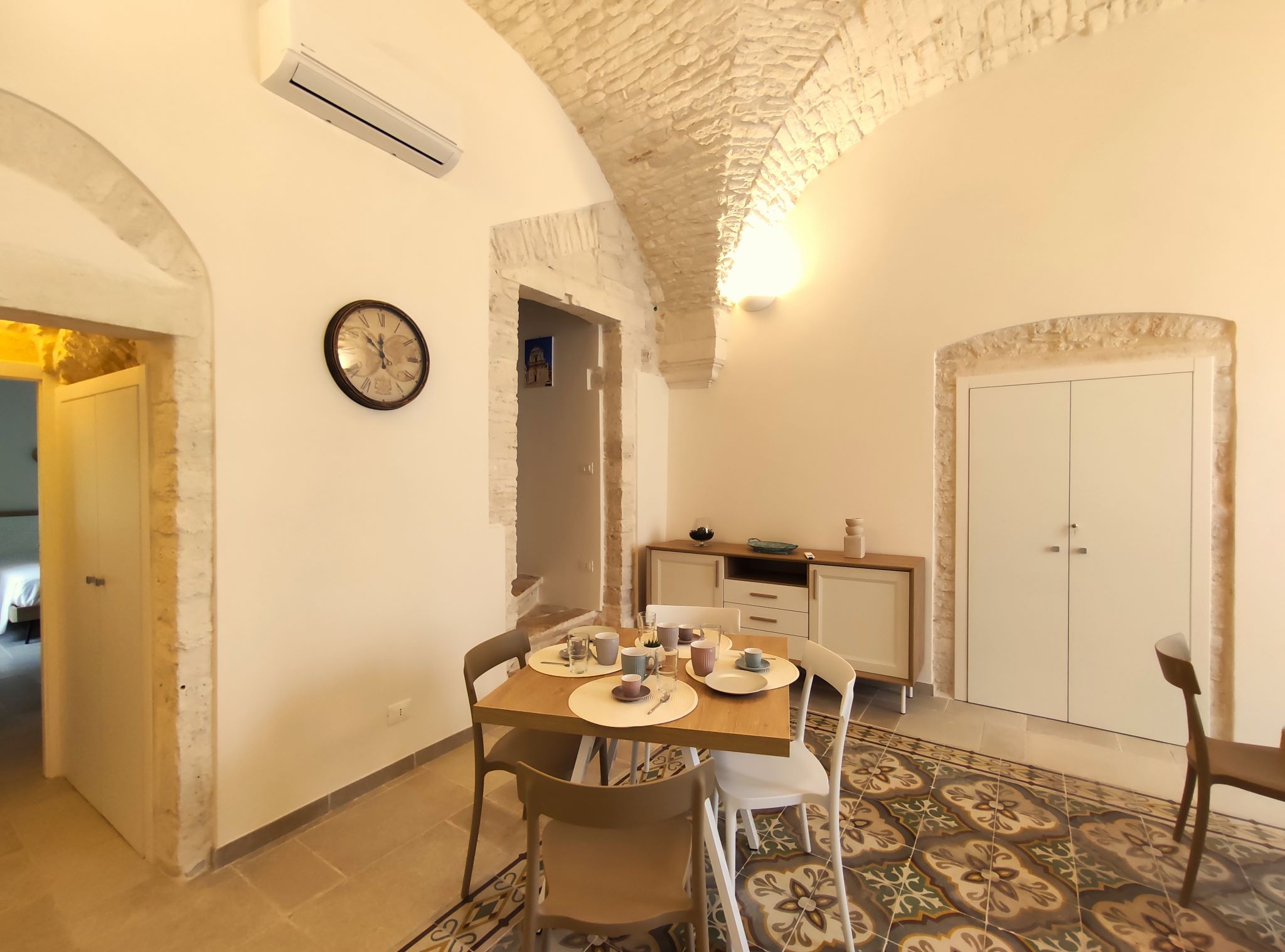 sala da colazione e pranzo al primo piano della struttura